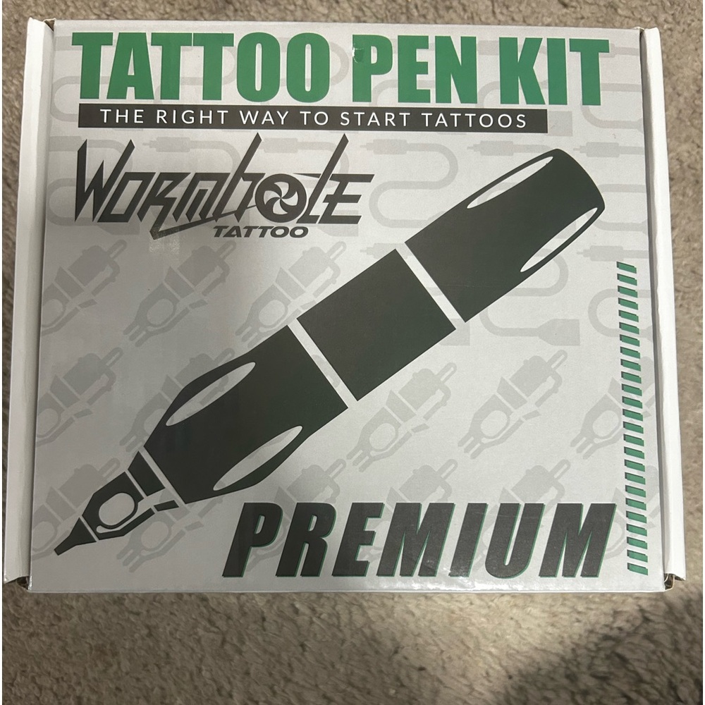 Tattoo gun premium kit, complete
